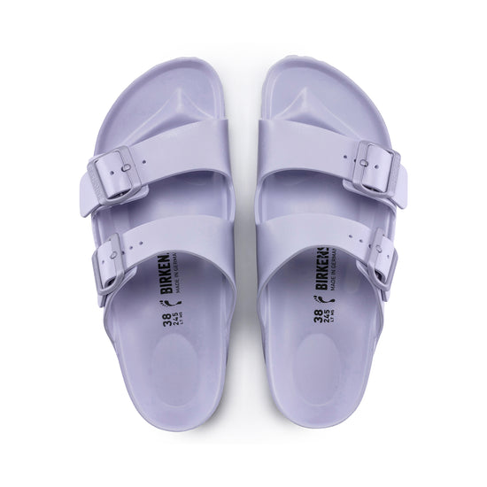 Birkenstock Arizona EVA Purple Fog top view