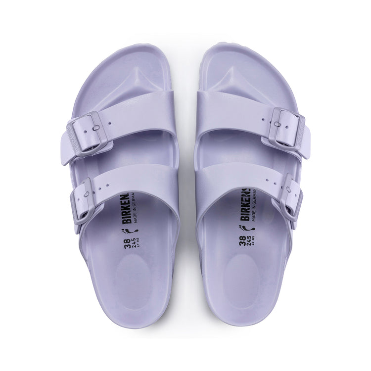 Birkenstock Arizona EVA Purple Fog top view
