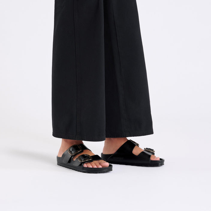 Birkenstock Arizona EVA Big Buckle Black on model 1