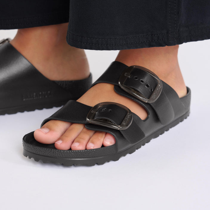 Birkenstock Arizona EVA Big Buckle Black on model 2