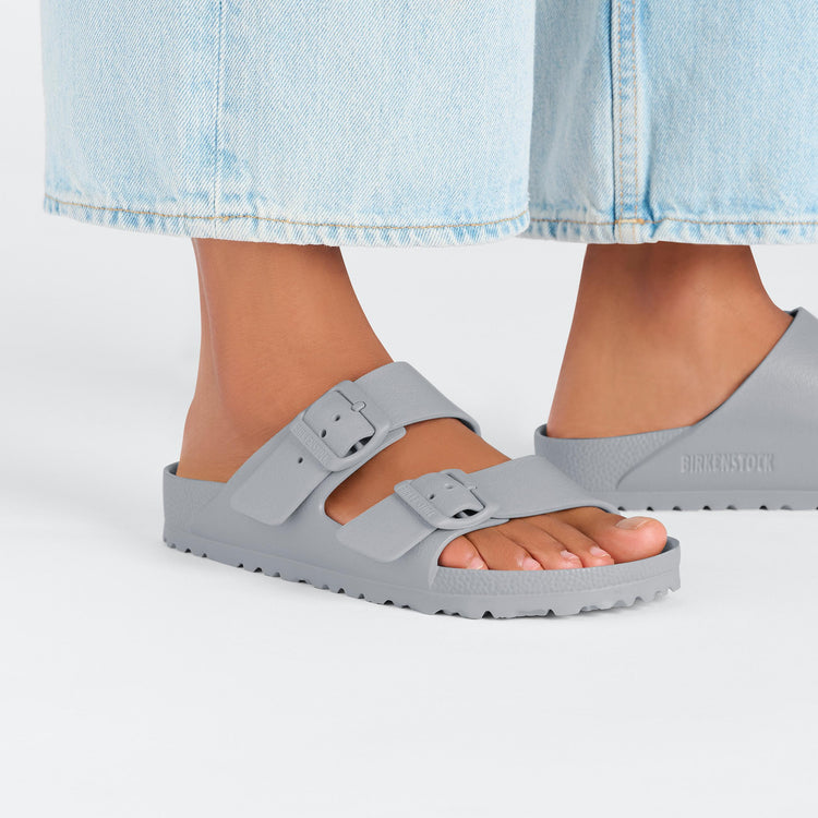 Birkenstock Arizona EVA Stone Coin on model 2