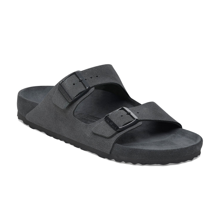 Birkenstock Arizona Exquisite Charcoal Suede Leather 