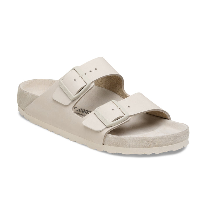Birkenstock Arizona Exquisite Oyster Nubuck Leather 