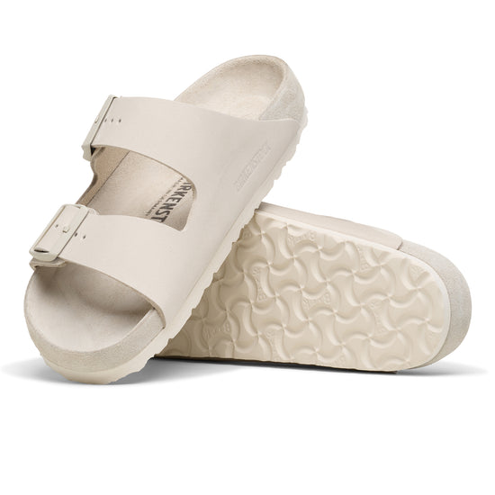 Birkenstock Arizona Exquisite Oyster Nubuck Leather sole view