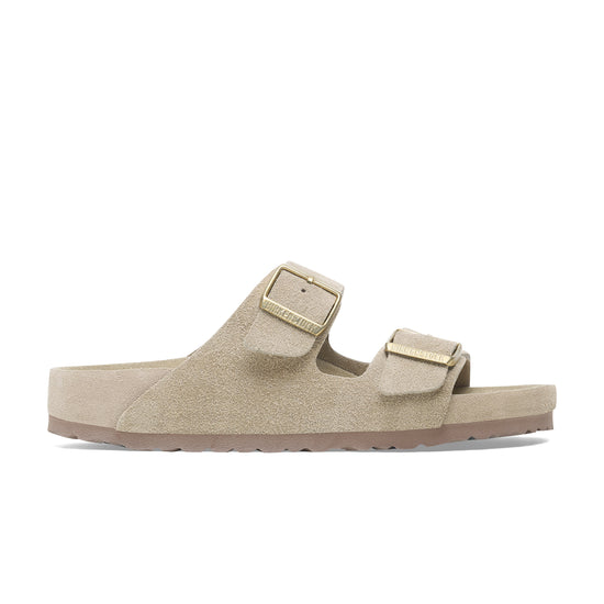 Birkenstock Arizona Exquisite Taupe Suede Leather side view
