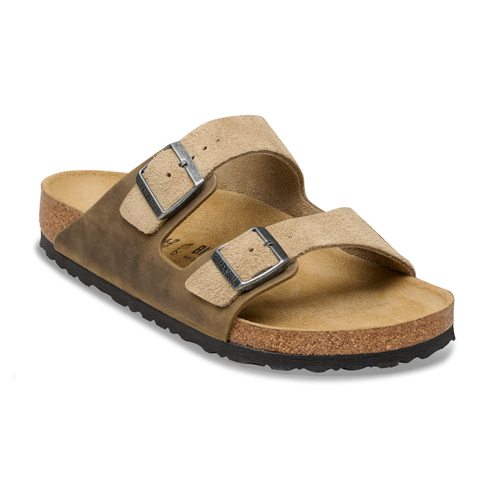 Birkenstock Australia Arizona Faded Khaki Oiled/Suede Leather