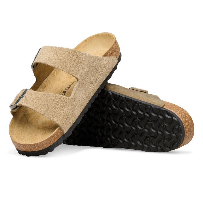 Birkenstock Australia Arizona Faded Khaki Oiled/Suede Leather sole view