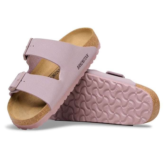 Birkenstock Australia Arizona Faded Purple BirkiBuc sole view
