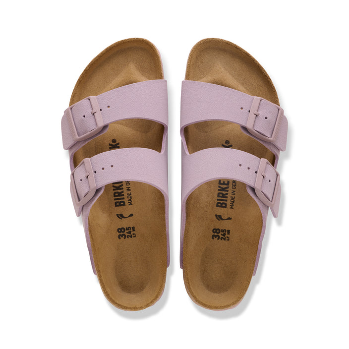 Birkenstock Australia Arizona Faded Purple BirkiBuc top view