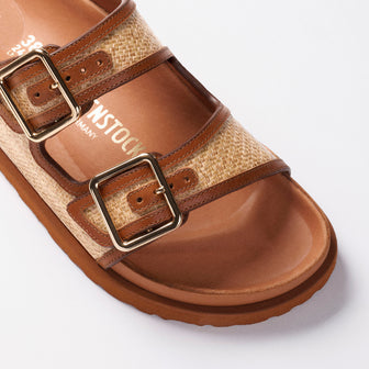 Arizona Framed Ginger Brown Raffia