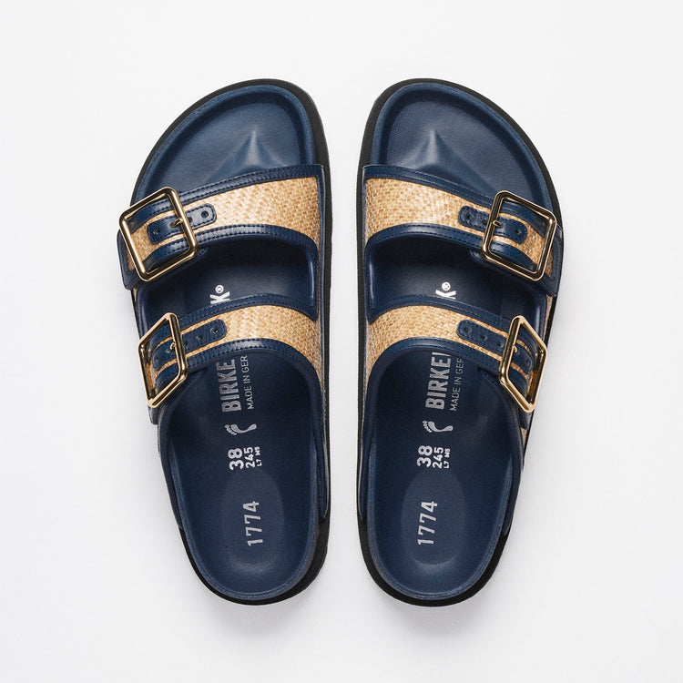 Arizona Framed Midnight Navy Raffia