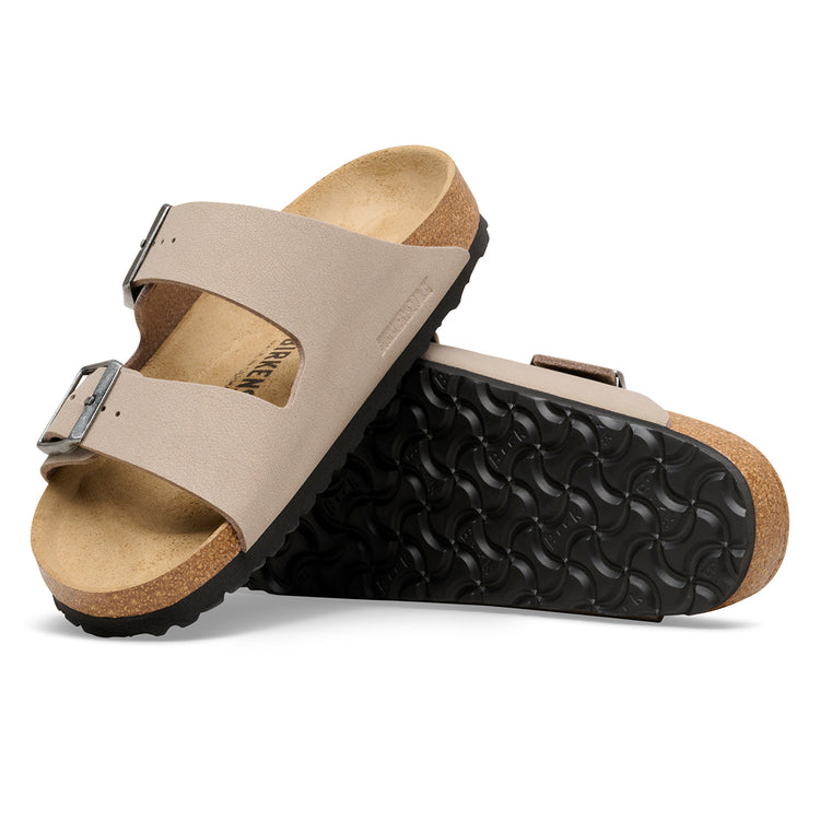 Birkenstock Australia Arizona Grey Taupe BirkiBuc sole view