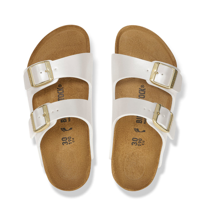 Birkenstock Australia Arizona Kids Electric Metallic Pearl Birko-Flor Top View