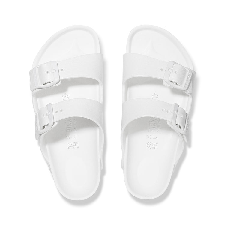 Birkenstock Arizona Kids EVA White side view top view