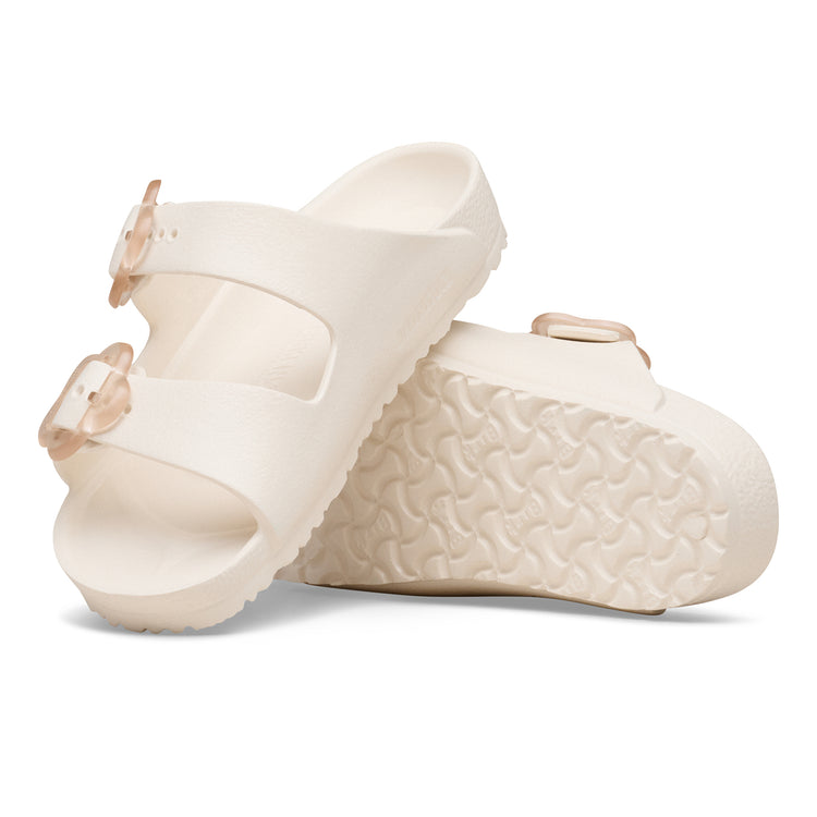 Birkenstock Australia Arizona Kids Flower Buckle EVA Eggshell sole view