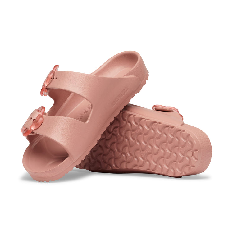 Birkenstock Australia Arizona Kids Flower Buckle EVA Pink Clay Sole View