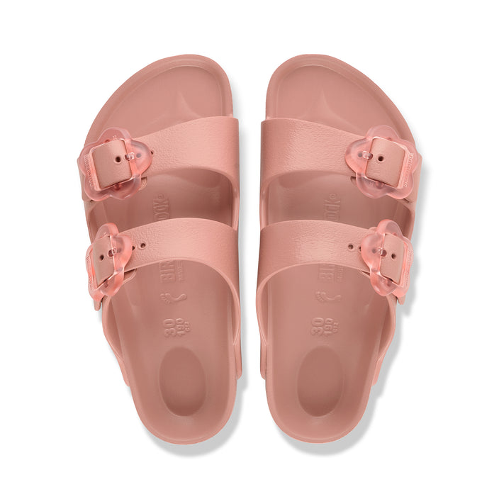 Birkenstock Australia Arizona Kids Flower Buckle EVA Pink Clay Top View