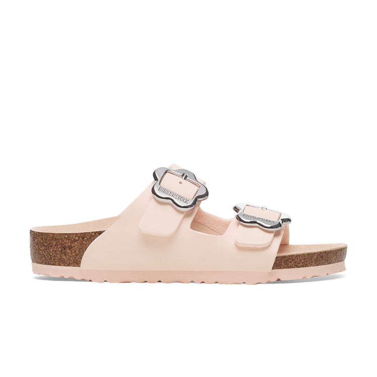 Arizona Kids Flower Buckle Light Rose Birko-Flor side view