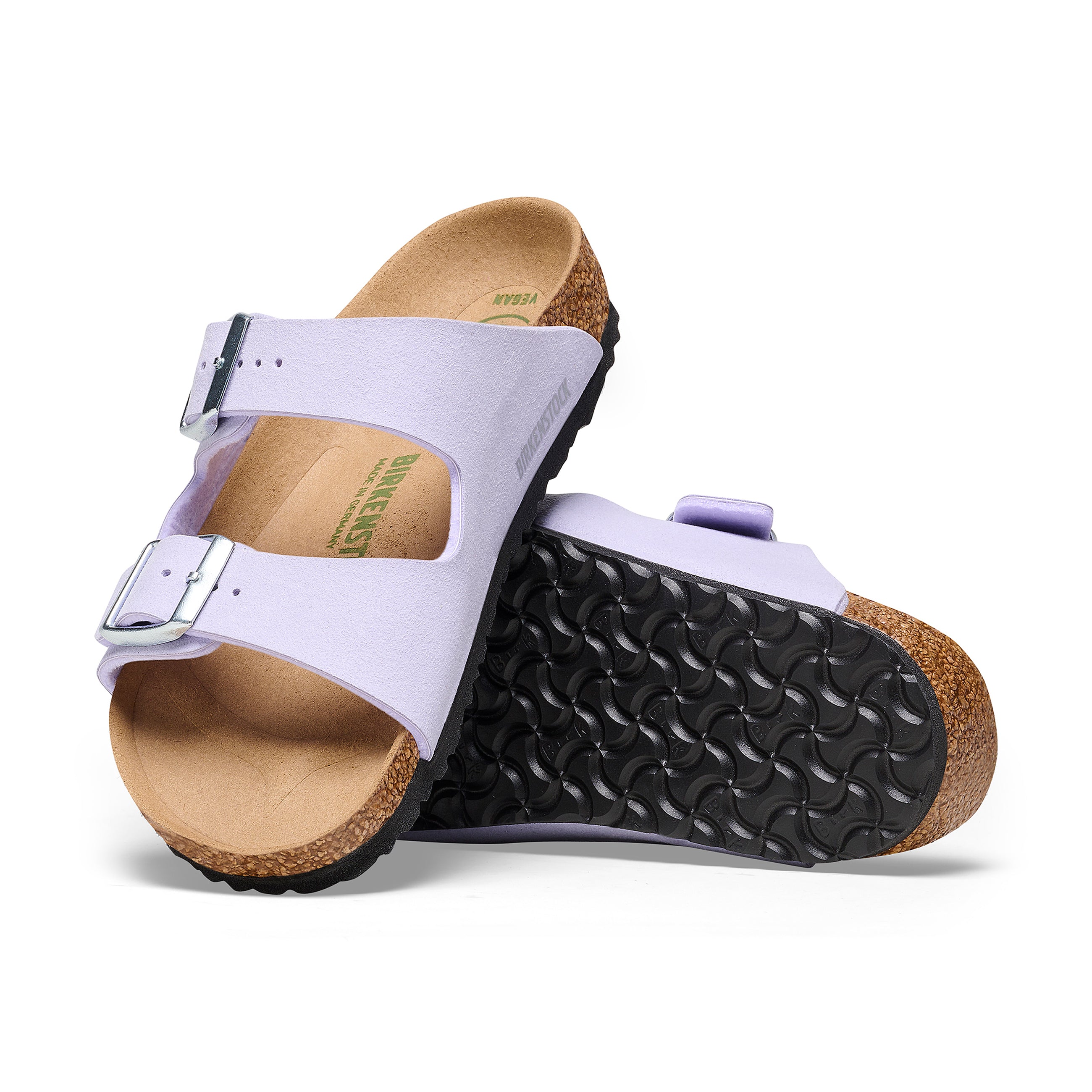 Birkenstock Birki’s kids Birkenstock Arizona Kids Soft Birki Vegan Purple Fog Synthetic