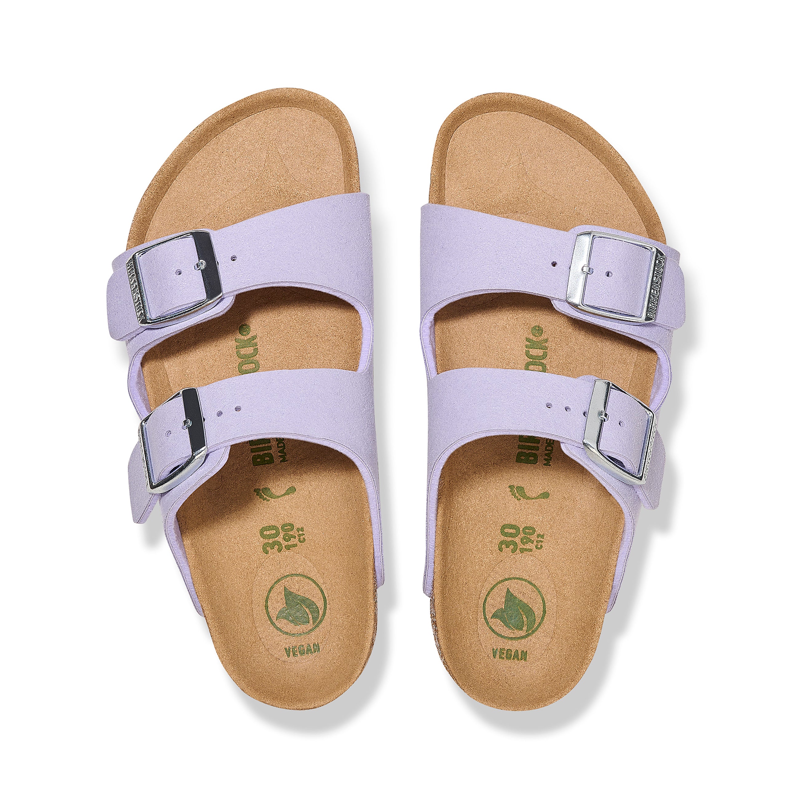 Birkenstock Arizona Kids Soft Birki Vegan Purple Fog Synthetic