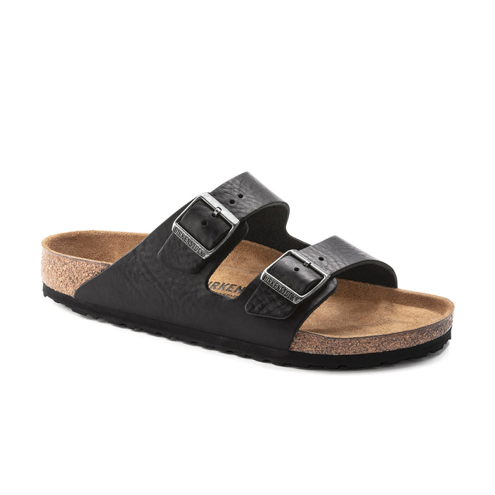 Birkenstock Arizona Vintage Wood Black Natural Leather 