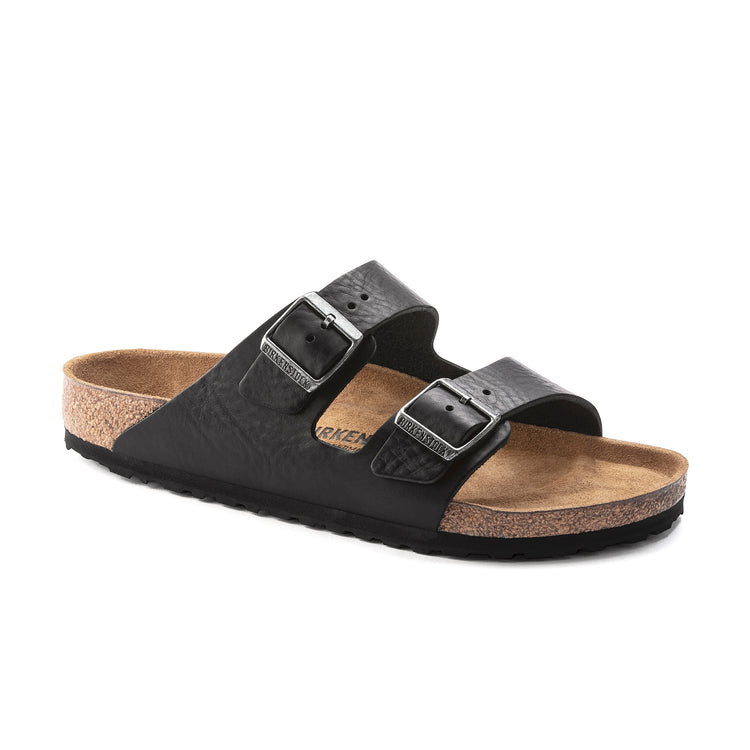 Birkenstock Arizona Vintage Wood Black Natural Leather 