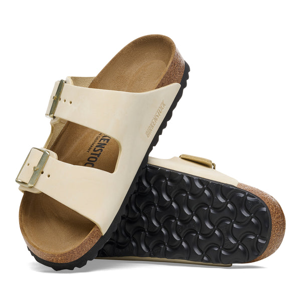 Arizona Ecru Nubuck Leather