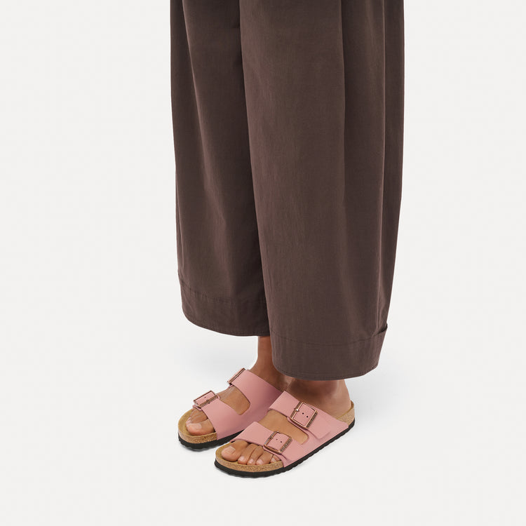 Birkenstock Australia Arizona Pink Clay BirkiBuc On Model 1