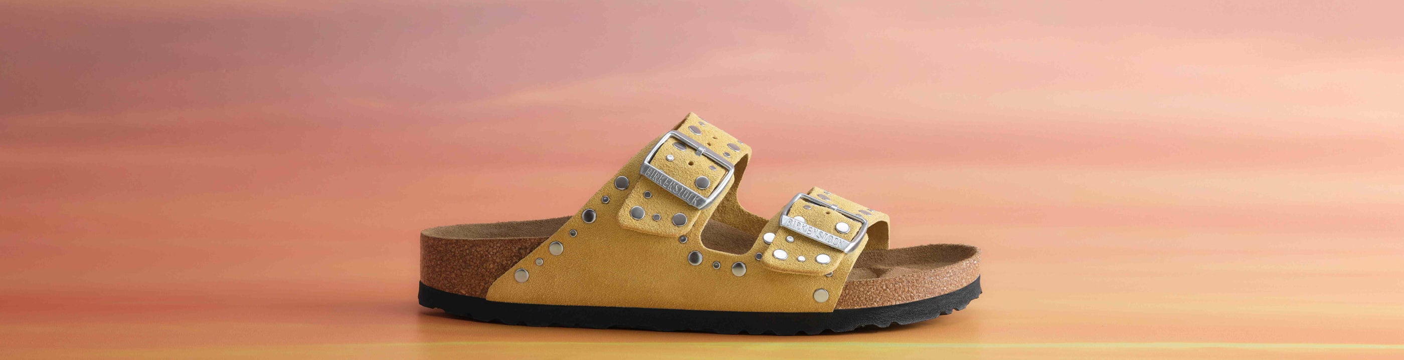Birkenstock Australia Arizona Rivet Ochre collection banner 