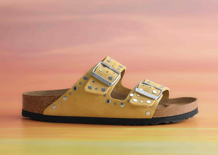 Birkenstock Australia Arizona Rivet Ochre collection banner 