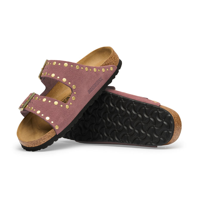 Birkenstock Australia Arizona Rivet Pepper Suede Leather Sole View