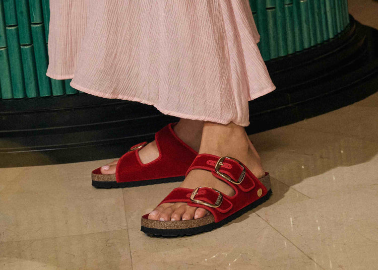 Birkenstock Australia Arizona Rust Red Collection Banner