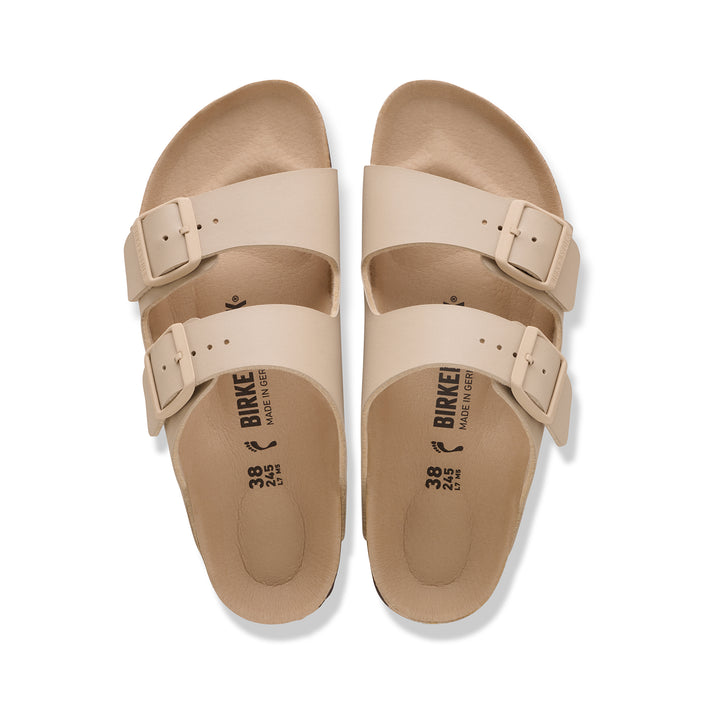 Birkenstock Australia Arizona Semi Exquisite Sandcastle Birko-Flor top view