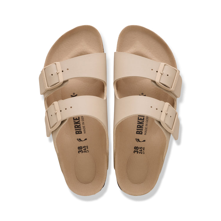 Birkenstock Australia Arizona Semi Exquisite Sandcastle Birko-Flor top view