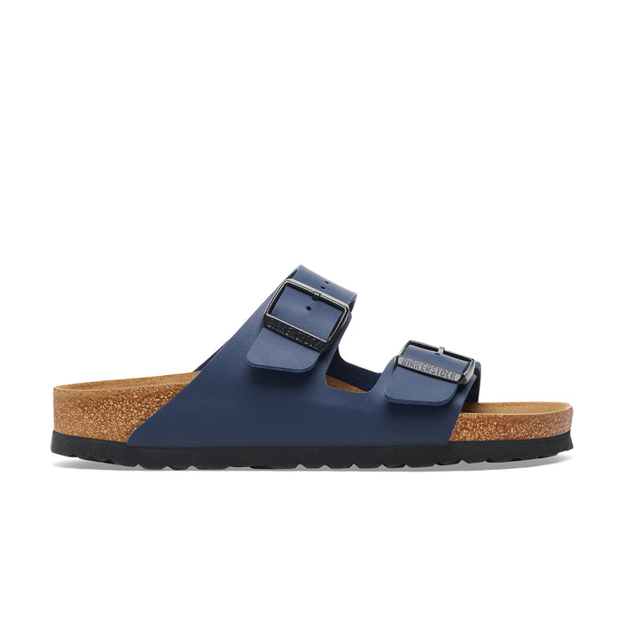 Birkenstock Australia Arizona SFB Blue Birko-Flor side view