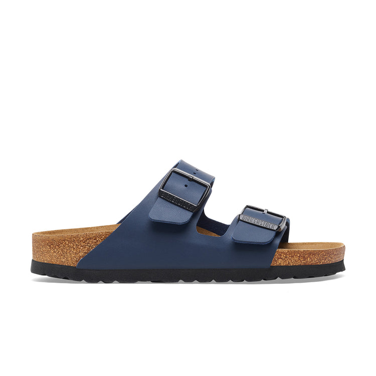 Birkenstock Australia Arizona SFB Blue Birko-Flor side view