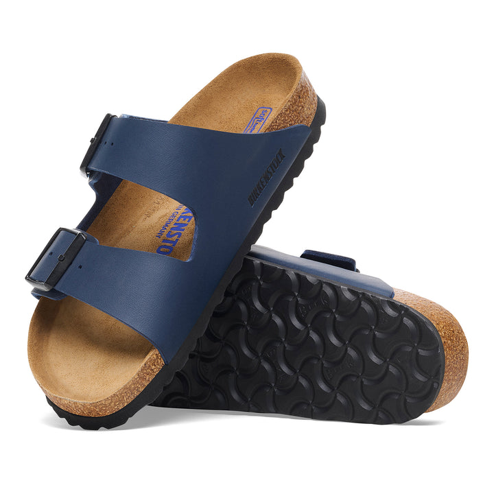 Birkenstock Australia Arizona SFB Blue Birko-Flor sole view
