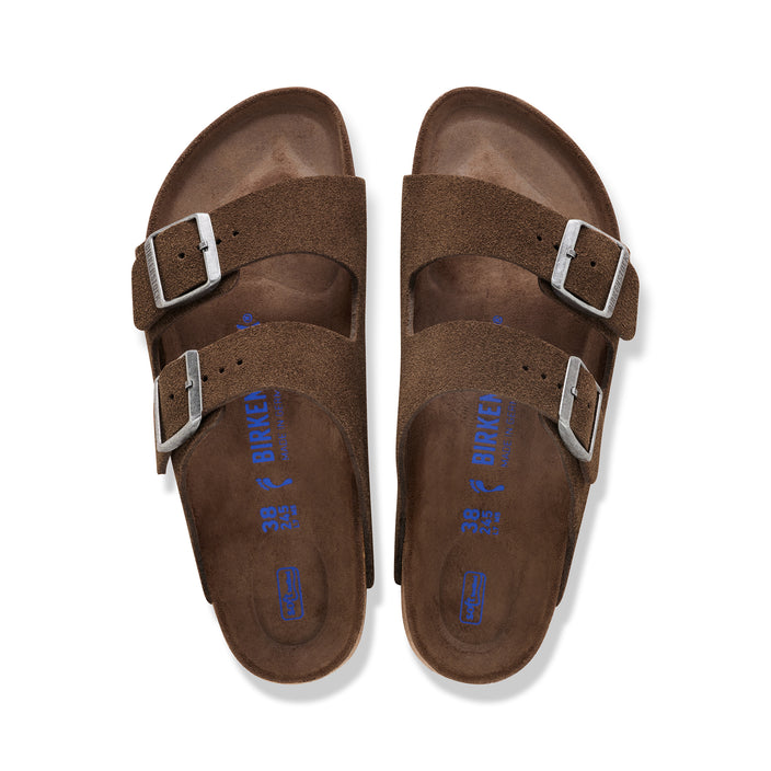 Birkenstock Australia Arizona SFB Carafe Tonal Footbed Suede Leather top view