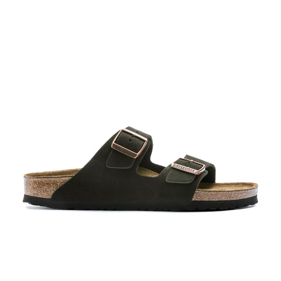 Birkenstock Arizona SFB Suede Leather Mocca side view