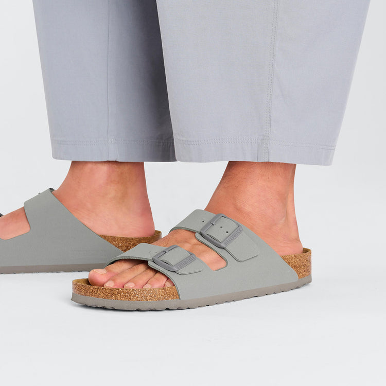 Birkenstock Arizona Stone Coin Birko Flor on model 2