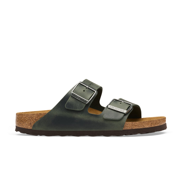 Birkenstock Australia Arizona Thyme Oiled Leather Side View