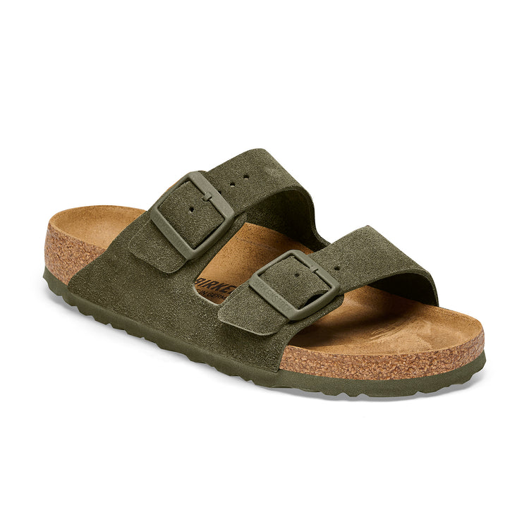Birkenstock Arizona Thyme Suede Leather 