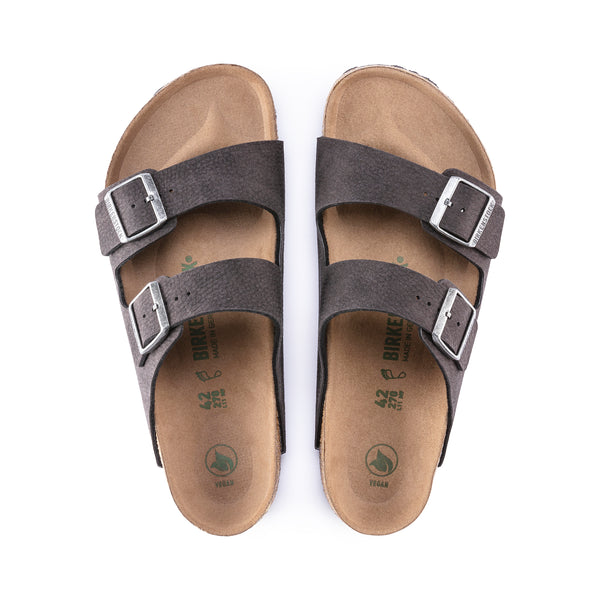Birkenstock Arizona Vegan Black BirkiBuc Sandals