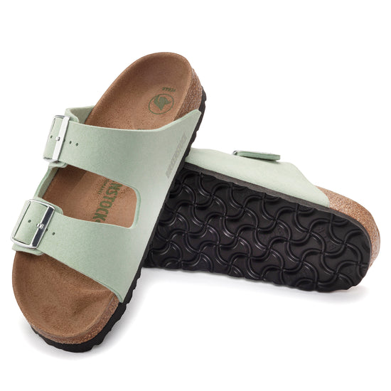 Birkenstock Arizona Vegan Matcha Synthetic Soft sole view