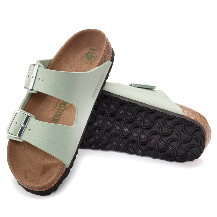 Birkenstock Arizona Vegan Matcha Synthetic Soft sole view