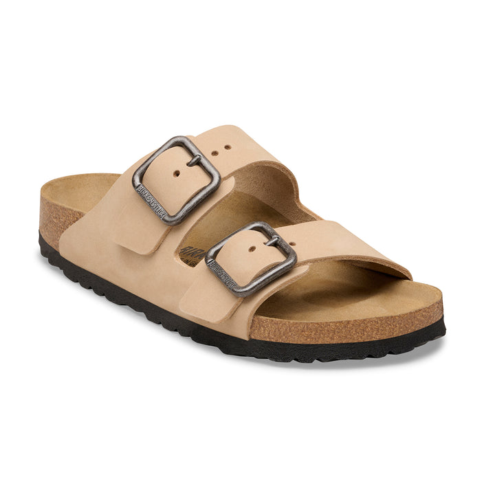 Birkenstock Australia Arizona Wire Buckle Sandcastle Nubuck Leather 