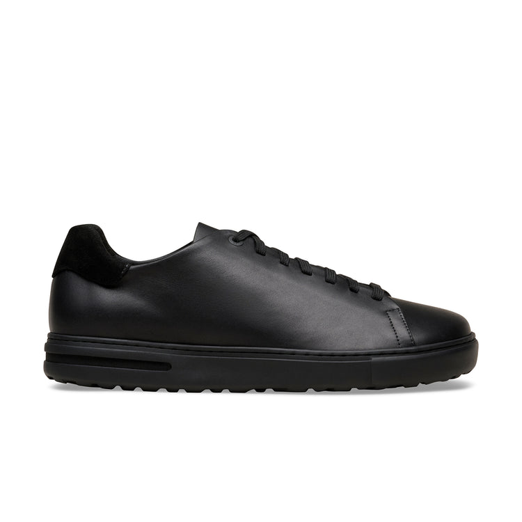 Birkenstock Australia Bend Low Black Natural Leather side view