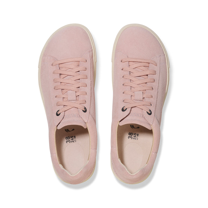 Birkenstock Bend Low Light Rose Suede Leather top view