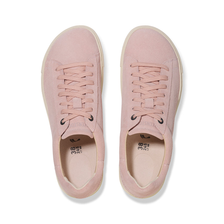 Birkenstock Bend Low Light Rose Suede Leather top view