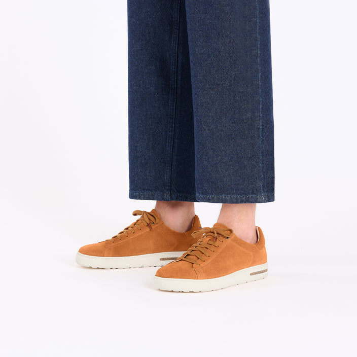 Birkenstock Australia Bend Low Mink Suede Leather On Model 1